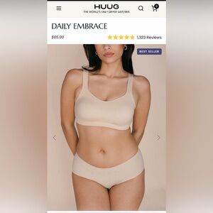 Daily Embrace Women's Seamless Bra - Cream